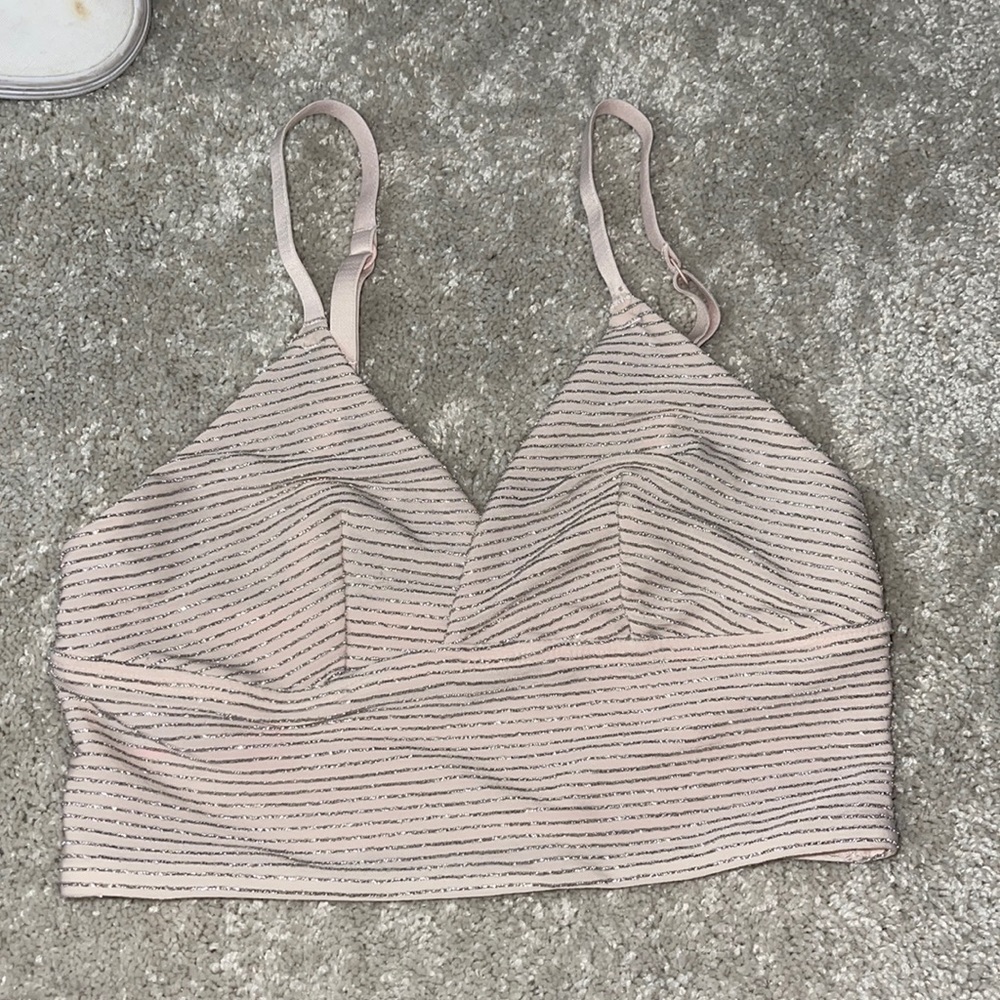 la senza glitter bralette size small